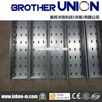 Steel Glazed Tile Cable Tray Roll Forming Machine